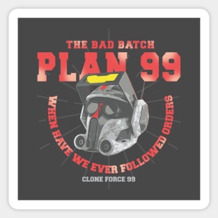 Plan 99 Sticker
